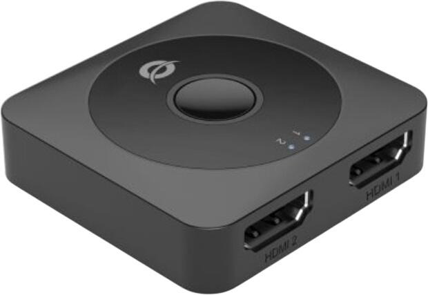 Conceptronic Bi-Direktionaler HDMI 2.0 Umschalter (SELENE01B)