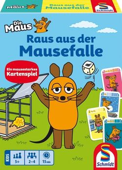 Schmidt Spiele Die Maus - Raus aus der Mausefalle Schmidt Spiele Die Maus - Raus aus der Mausefalle
