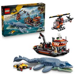 LEGO Jurassic World Mosasaurier-Angriff auf das Boot (77983)
