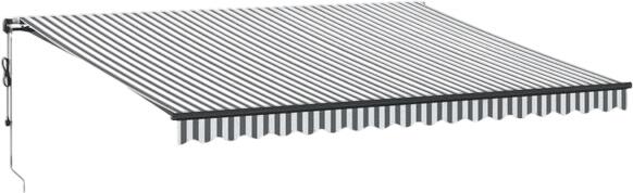 vidaXL Markise Automatisch mit LEDs 450x350 cm (3215815)