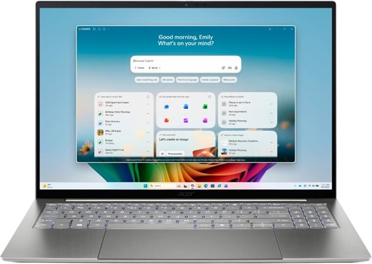 Acer Swift 16 AI SF16-71T-993G (NX.JU1EG.00C) Acer Swift 16 AI SF16-71T-993G (NX.JU1EG.00C)