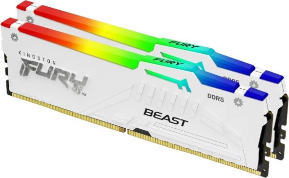 Kingston Fury Beast RGB DDR5-6000 64GB Kit (KF560C30BWEAK2-64) Kingston Fury Beast RGB DDR5-6000 64GB Kit (KF560C30BWEAK2-64)