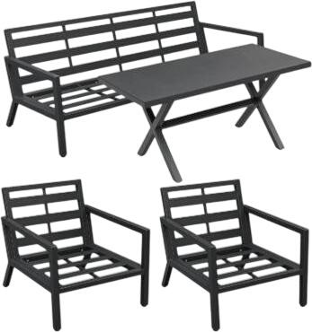 Brast Alu Gartenmöbel Dining Set ADRIA Vista (5006000963)