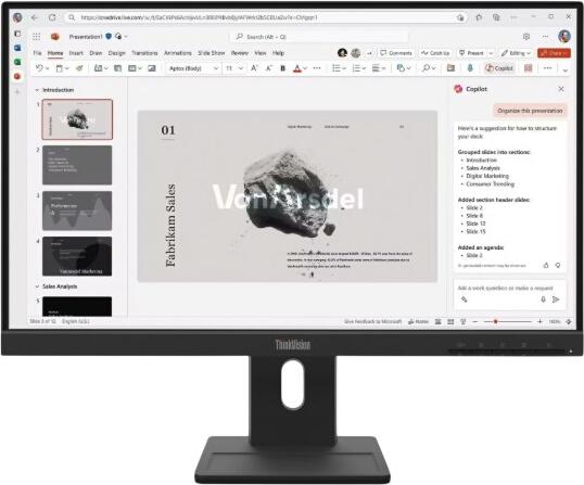 Lenovo ThinkVision E22-40 (64C9MAT6EU)