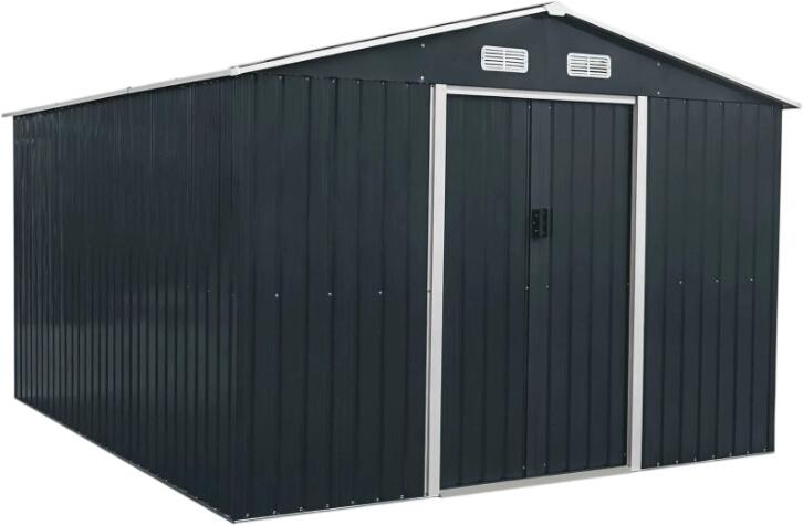 Brast Metall Gerätehaus mit Satteldach 278x217x192 (1004328003)