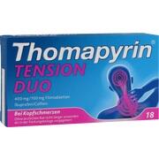 A. Nattermann & Cie. Thomapyrin TENSION DUO Filmtabletten 18 Stück A. Nattermann & Cie. Thomapyrin TENSION DUO Filmtabletten 18 Stück