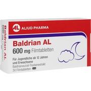 ALIUD Pharma Baldrian AL 600 mg Filmtabletten 30 Stück ALIUD Pharma Baldrian AL 600 mg Filmtabletten 30 Stück