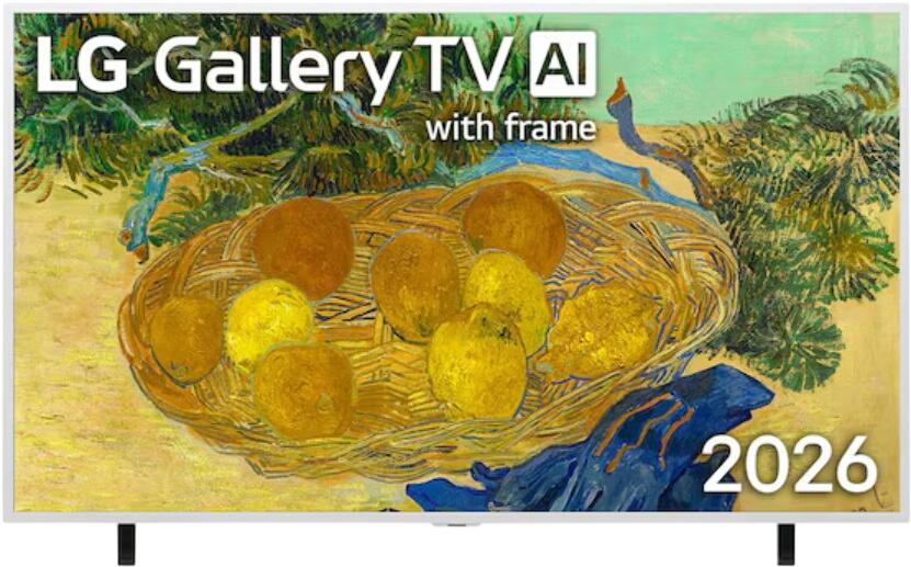 LG 55" Gallery TV AI mit Rahmen LX7 4K ART TV 2026 55LX7B6LA LG 55" Gallery TV AI mit Rahmen LX7 4K ART TV 2026 55LX7B6LA