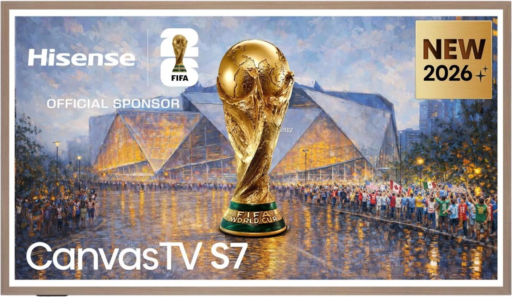 Hisense 65" S7DS Canvas TV 4K 144 Hz 65S7DS