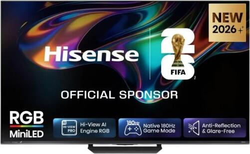 Hisense 75" UR8DS RGB MiniLED Smart TV 75UR8DS