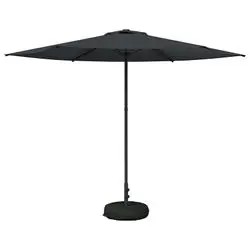 vidaXL Garten-Sonnenschirm mit Fuß 300 x 300 cm (42036233)