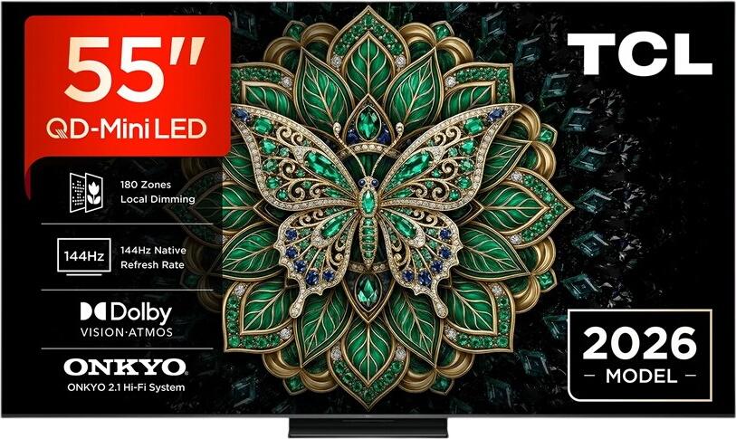 TCL 55" C6K Pro Premium QD-MiniLED TV 55C6K Pro