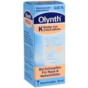 OLYNTH 0.05% F KINDER, 10 ml (N1) Lsg. 0,05% Pipettenfl. OLYNTH 0.05% F KINDER, 10 ml (N1) Lsg. 0,05% Pipettenfl.