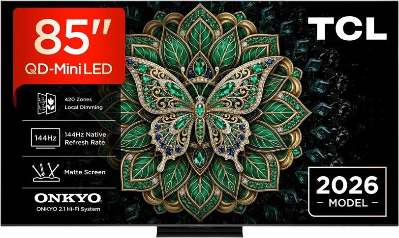 TCL 85" C6K Pro Premium QD-MiniLED TV 85C6K Pro