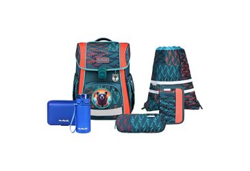McNeill Bravo Bear Schulranzen Set 9-tlg.