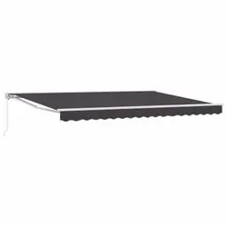 vidaXL Manuell einziehbare Markise 5 x 3,5 m (3420347)