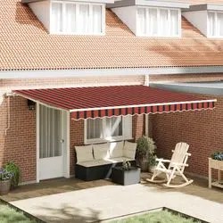 vidaXL Ausziehbare Markise 450 x 350 cm (3331083)