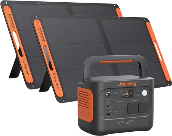 Jackery Explorer 1000 v2 + 2xSolarSaga 100W