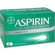 Bayer Vital Aspirin 500 mg überzogene Tabletten 80 Stück Bayer Vital Aspirin 500 mg überzogene Tabletten 80 Stück