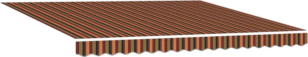 vidaXL Ausziehbare Markise 400 x 350 cm (3330745)