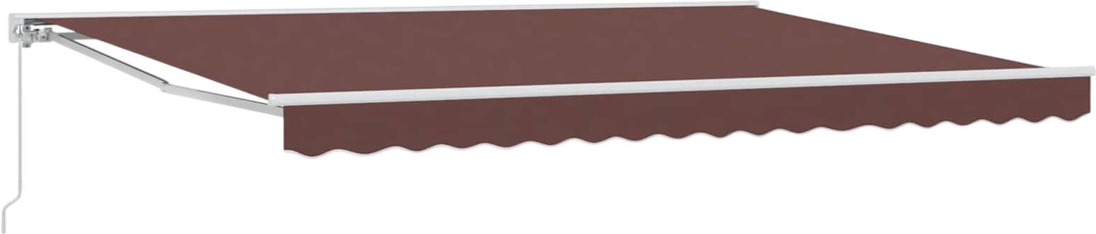 vidaXL Manuell einziehbare Markise 4,5 × 3 m (3420293)