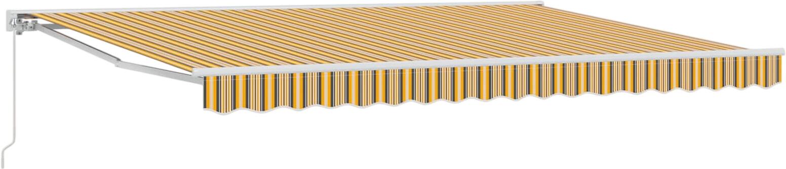 vidaXL Manuell einziehbare Markise 4,5 × 3 m (3420298)