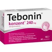 Dr. Willmar Schwabe Tebonin konzent 240 mg Filmtabletten 60 Stück Dr. Willmar Schwabe Tebonin konzent 240 mg Filmtabletten 60 Stück