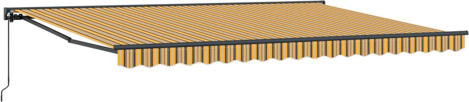 vidaXL Manuell einziehbare Markise 4 x 3,5 m (3420450)