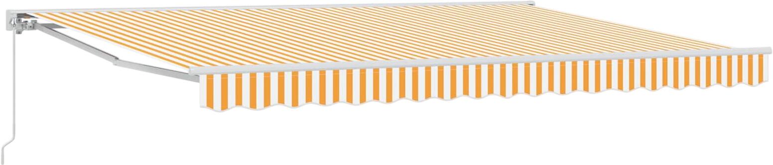 vidaXL Manuell einziehbare Markise 4,5 x 3,5 m (3420308)