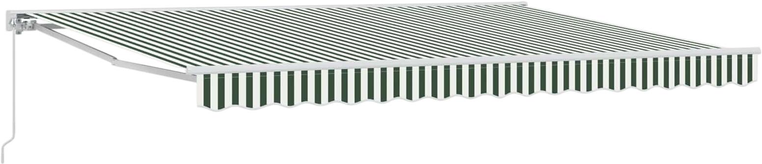 vidaXL Manuell einziehbare Markise 4,5 x 3,5 m (3420324)