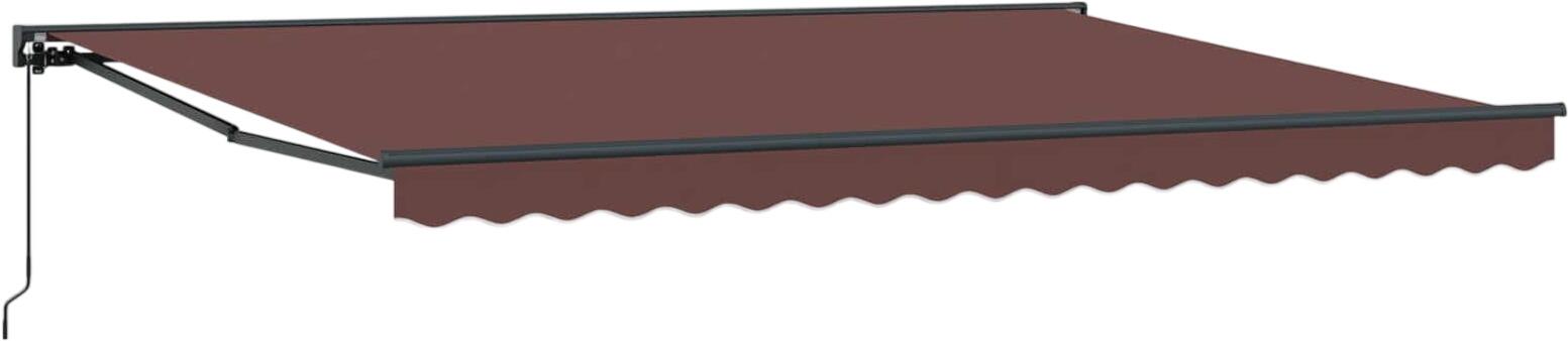 vidaXL Manuell einziehbare Markise 4,5 x 3,5 m (3420464)