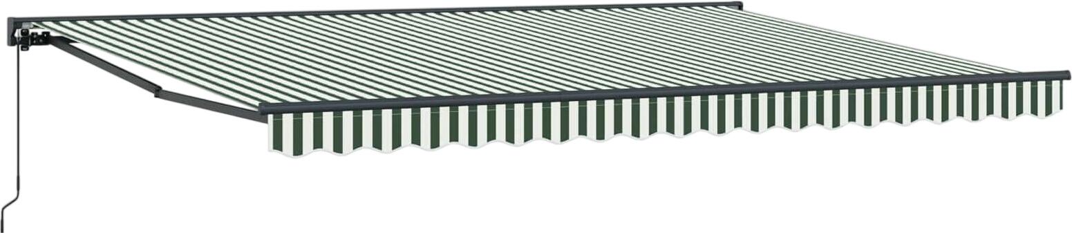vidaXL Manuell einziehbare Markise 4,5 x 3,5 m (3420476)