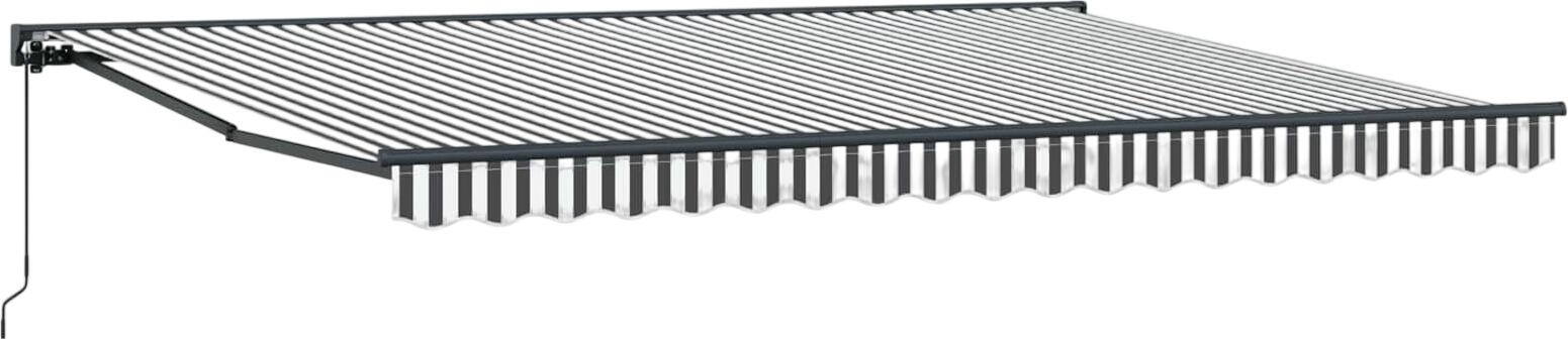 vidaXL Manuell einziehbare Markise 5 x 3,5 m (3420484)