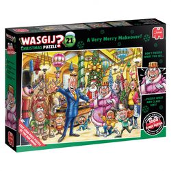 Jumbo Wasgij Christmas Puzzle 21 - Eine fröhliche Verwandlung! 2 x 1000 Teile
