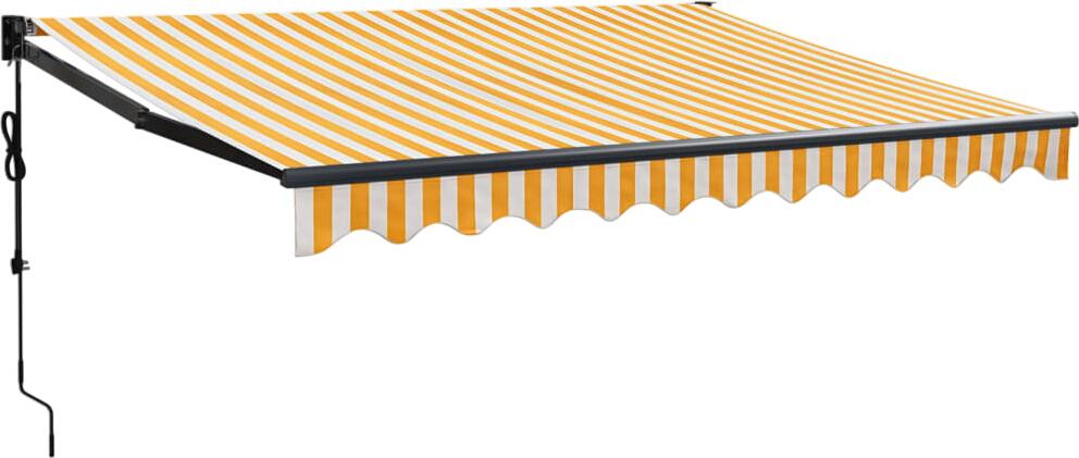 vidaXL Elektrische Markise mit Kurbel 3x2,5 m (3154506)