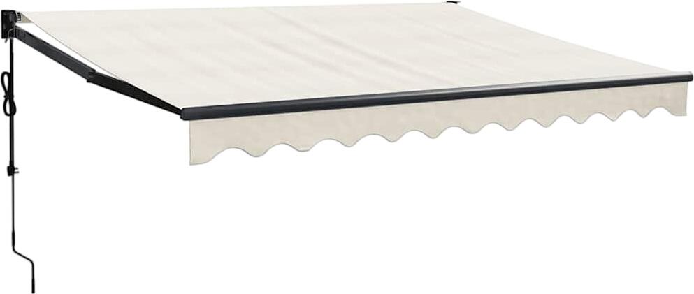 vidaXL Elektrische Markise mit Kurbel 3,5 x 2,5 m (3154502)
