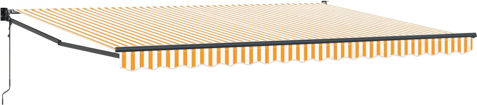 vidaXL Ausziehbare Markise Polyester und Metall 4 x 2 m (3419153)