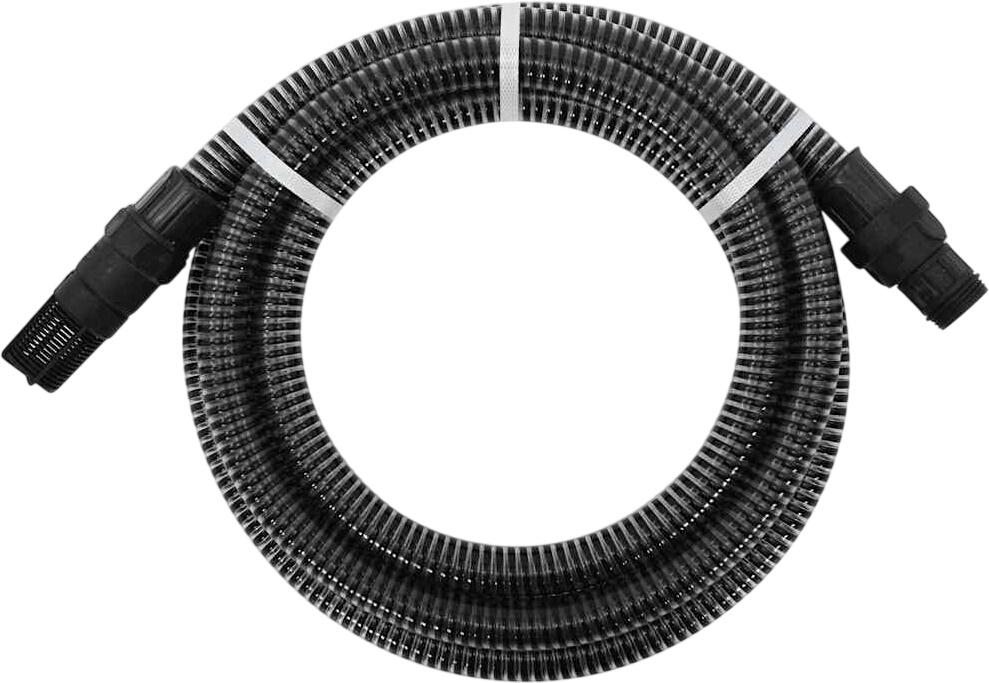 vidaXL Saugschlauch mit PVC-Anschlüssen 1" 7 m (151077)