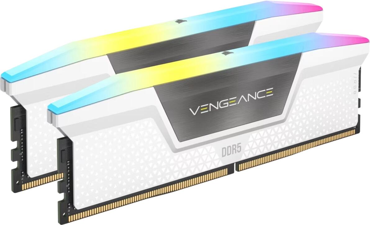 Corsair Vengeance RGB DDR5-6000 16GB Kit (CMH32GX5M2D6000Z38W) Corsair Vengeance RGB DDR5-6000 16GB Kit (CMH32GX5M2D6000Z38W)