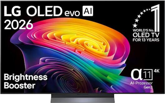 LG 55" OLED evo AI C6 4K Smart TV 2026 OLED55C67LA