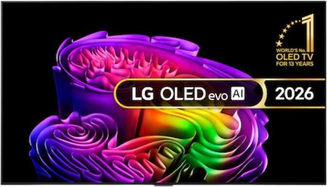 LG 65" OLED evo AI G6 4K Smart TV 2026 OLED65G64LW