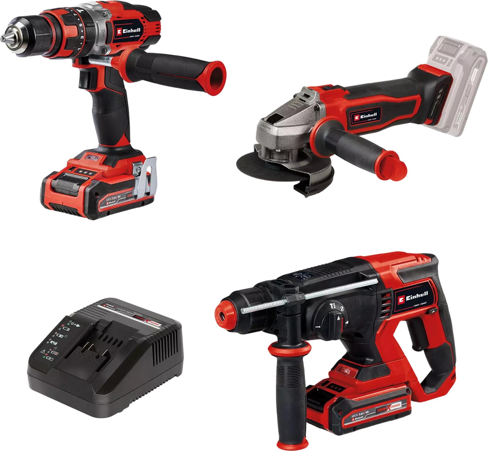 Einhell TE-TK 18/3 Li +2 (CD+AG+HD) (4257242)