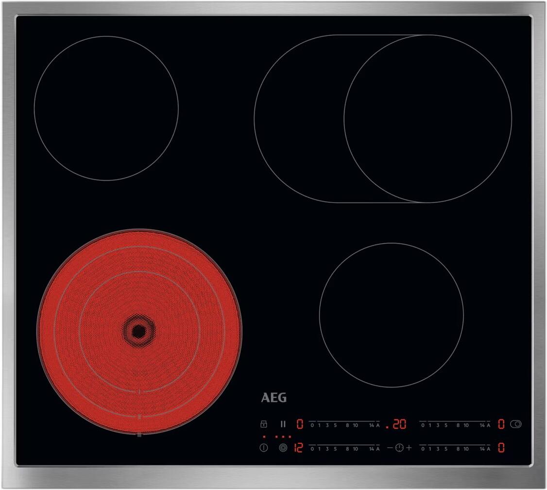 AEG 3000 Radiant Hob TO64RAX7XB