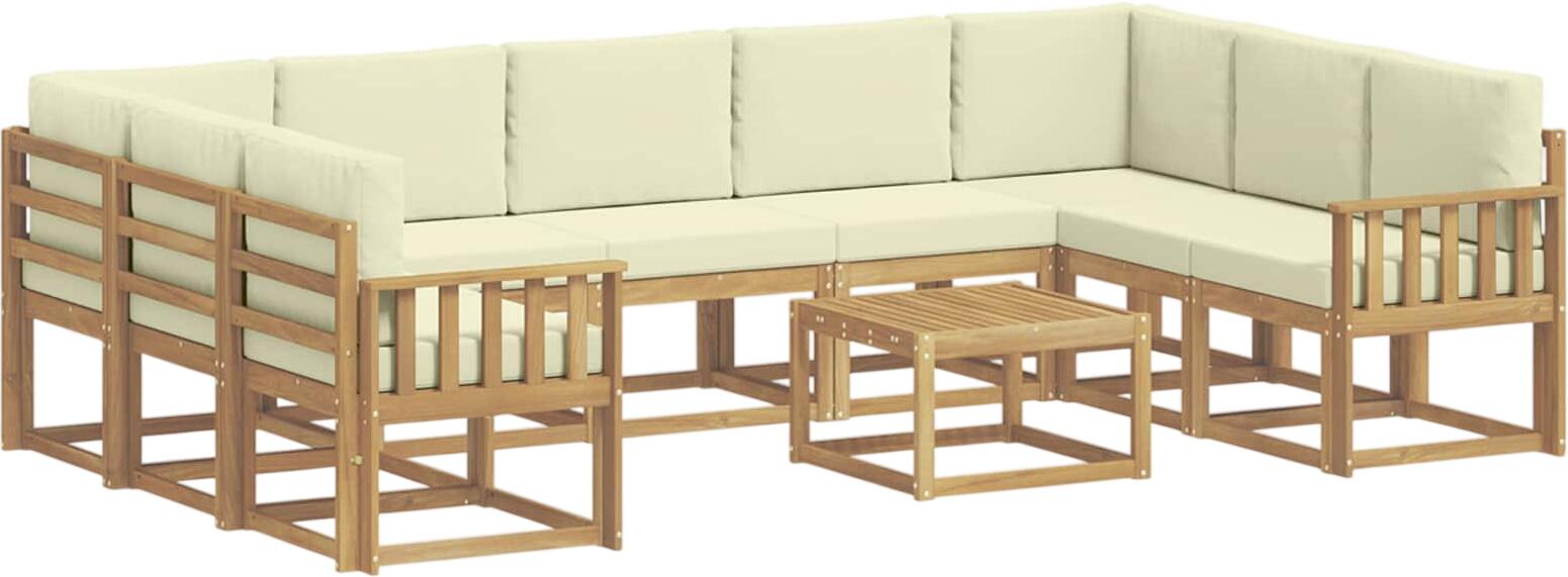 vidaXL Outdoor-Sofagarnitur 10 stk. (3388249)