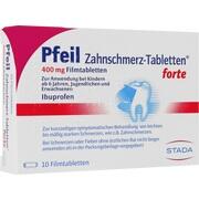 PFEIL ZAHNSCHMERZTAB FORTE, 10 Filmtbl. (N1) 400 mg