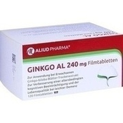 ALIUD Pharma Ginkgo AL 240 mg Filmtabletten 120 Stück