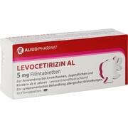 ALIUD Pharma Levocetirizin AL 5 mg Filmtabletten 50 Stück