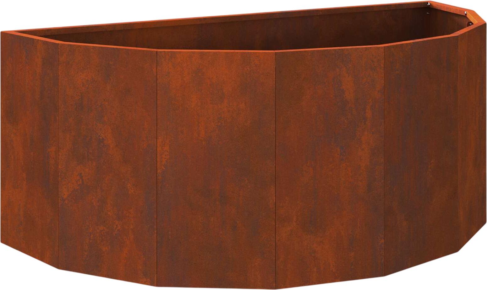 vidaXL Pflanzkübel Rostig 90 x 45 x 35 cm (883695)