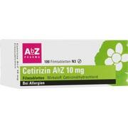 AbZ-Pharma Cetirizin AbZ 10 mg Filmtabletten 100 Stück AbZ-Pharma Cetirizin AbZ 10 mg Filmtabletten 100 Stück