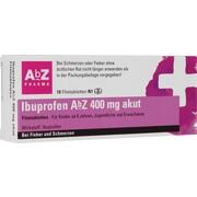 AbZ-Pharma Ibuprofen AbZ 400 mg akut Filmtabletten 10 Stück AbZ-Pharma Ibuprofen AbZ 400 mg akut Filmtabletten 10 Stück
